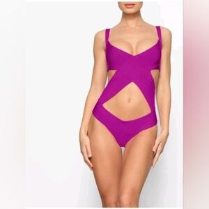 Skims knit monokini( lollipop)